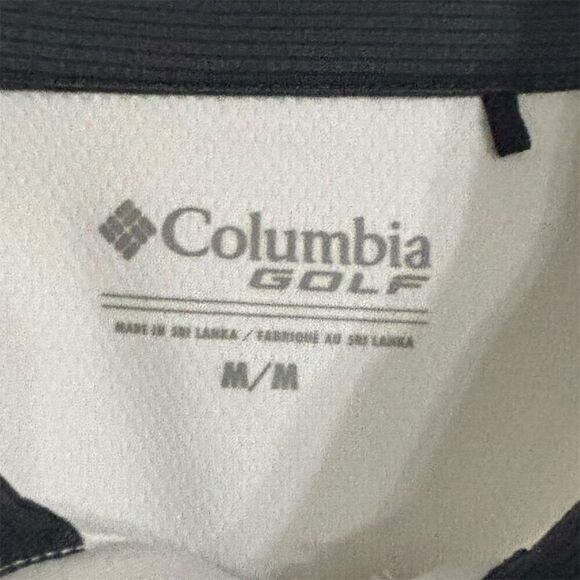 Columbia Men's White Golf Jacket M TCU Horned Frogs Omni-Wick Pullover - Picture 5 of 5